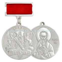 Медаль на колодке Всегда вера честь долг